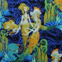 Benartex Atlantis Mythical Mermaids